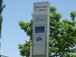 Antigua sede de EA España, en el Edificio Loira (Madrid)
